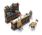 Artitec 387.692 - H0 - Cafe Interieur mit 3 Figuren